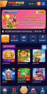 Winpkr Login And Register APK Games